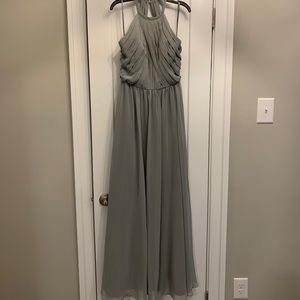 Gray Bridesmaid Dress